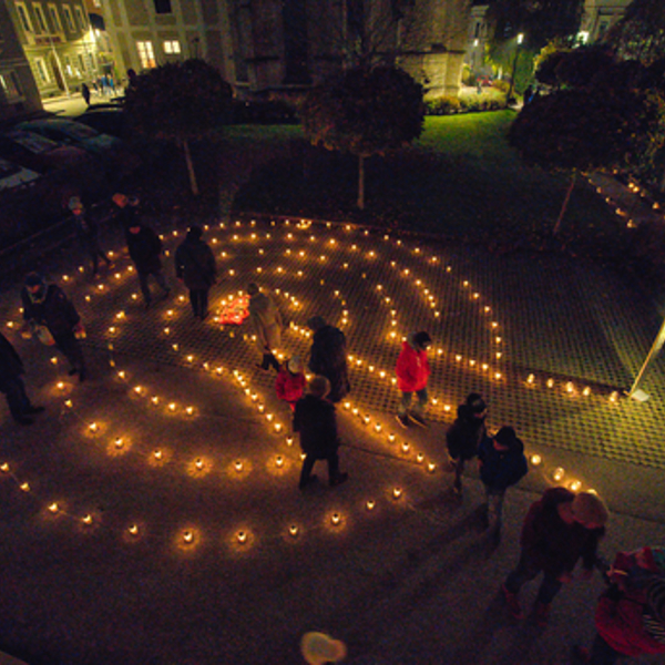 Nacht der 1000 Lichter in der Pfarre Kirchdorf/Krems