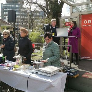 Arcimboldo - Bischofsbesuch am Südbahnhofmarkt - Sa. 25. März 2023