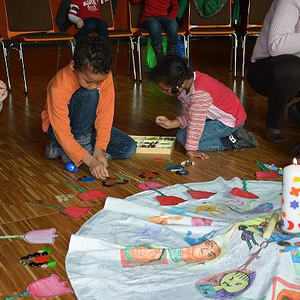 Kinderkirche im Pfarrsaal