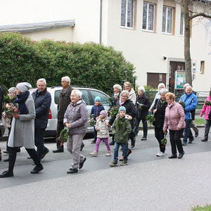 Palmsonntag in St. Quirinus