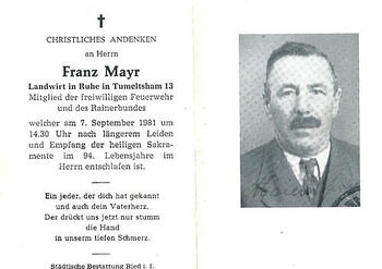 Franz Mayr