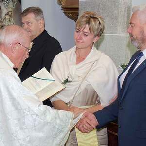 Segnung der Jubelpaare