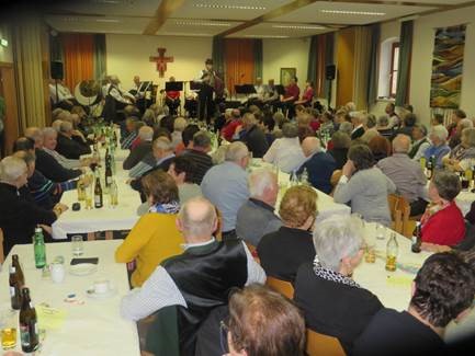 tolle Stimmung im Pfarrheim Zwettl