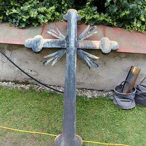 Außenrenovierung der Wallfahrtskirche Hilkering 2016