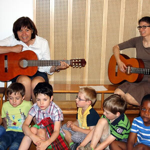 Abschied von Pfr. Wimmer im Kindergarten