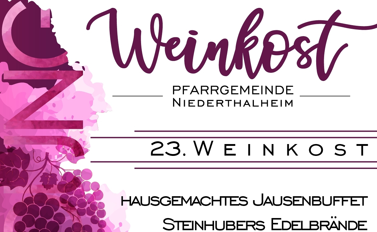 23. Weinkost / Pfarre Niederthalheim 23. Weinkost
