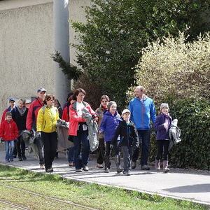 Traunauen-Reinigung mit ökomenischen Gottesdienst