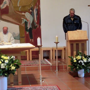 Wallfahrt nach St. Konrad am Abersee