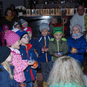 Martinsfest Kindergarten Burgkirchen