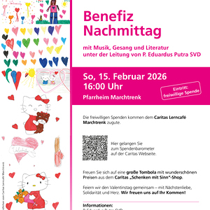Plakat für Charity Event