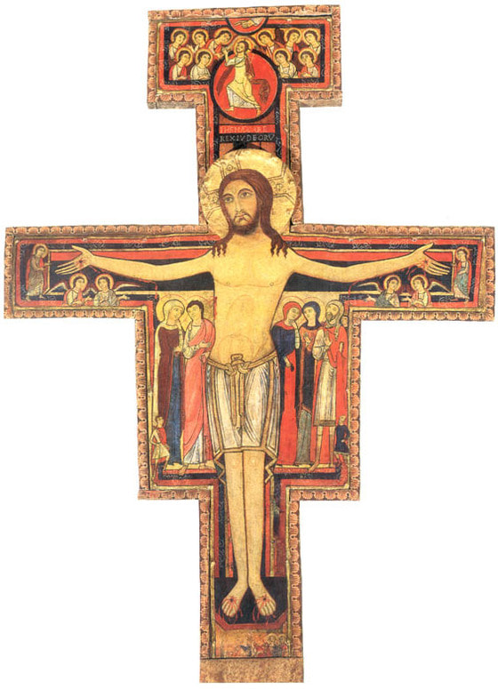 Das Kreuz von San Damiano. © de.wikipedia.org (gemeinfrei)