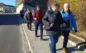 Kreuzweg auf den Haibacher Kalvarienberg
