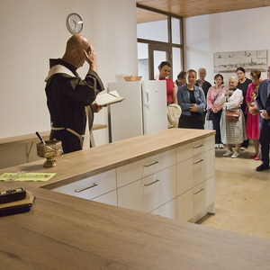 Segnung neue Pfarrheim-Küche/Pfarrcafé