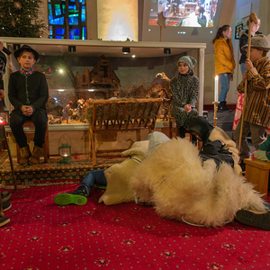 Kindermette in der Pfarre Kirchdorf an der Krems. Gestalltung Jungschar-Team Kirchdorf