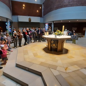 Kindersegnung in St. Leopold am 21. April 2024