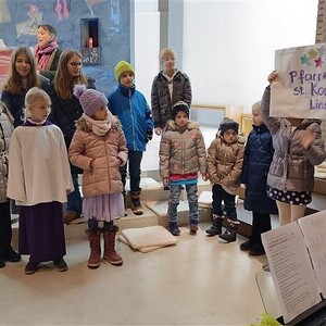 Familiengottesdienst und Miniaufnahme