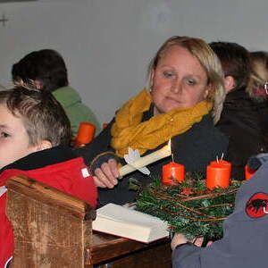 Adventkranzsegnung