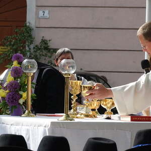 Fronleichnam 2016, Pfarre Neumarkt im Mühlkreis