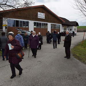 Ankunft bei der Bründlkapelle