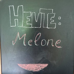 Es gibt Wassermelone!