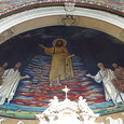 Wiederkunft Christ; Mosaik; Rom,  Santi Cosma e Damiano                               