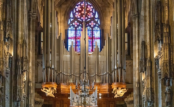 Riesenorgel im Wiener Stephansdom