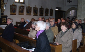 Messe in der Pfarrkirche Ohlsdorf.