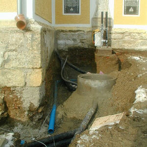 Außenrenovierung Pfarrkirche 2005