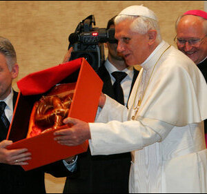 Rom - Christbaum für Papst