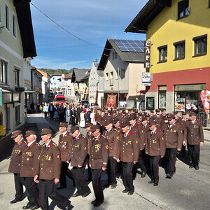 Prozession zur Kirche