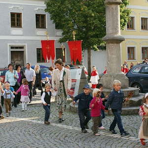Erntedankfest mit Pfarrfoto
