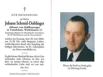 Johann Schmid-Doblinger