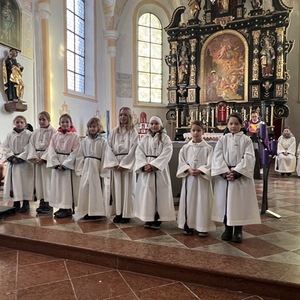 Ministrantenaufnahme in Burgkirchen