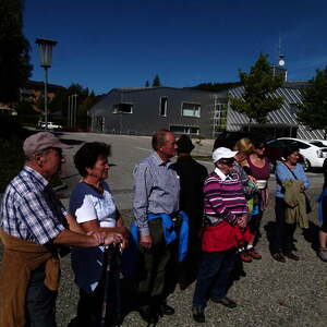 Parkplatz beim Friedhof
