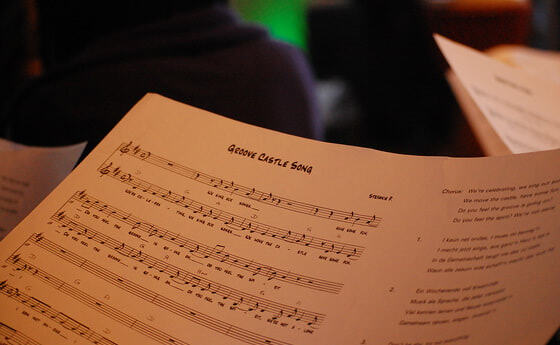 Katalogisierung des Dorfer Notenarchiv