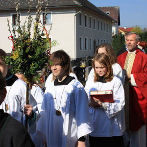 Palmweihe und Festzug