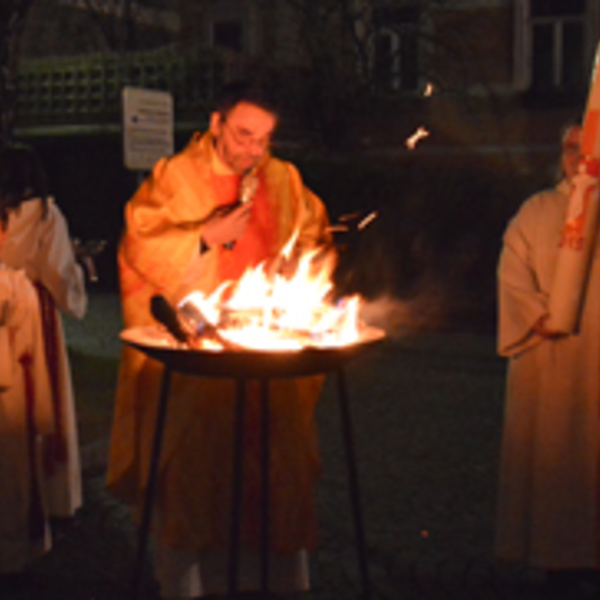 Osternachtfeier in Kirchdorf an der Krems