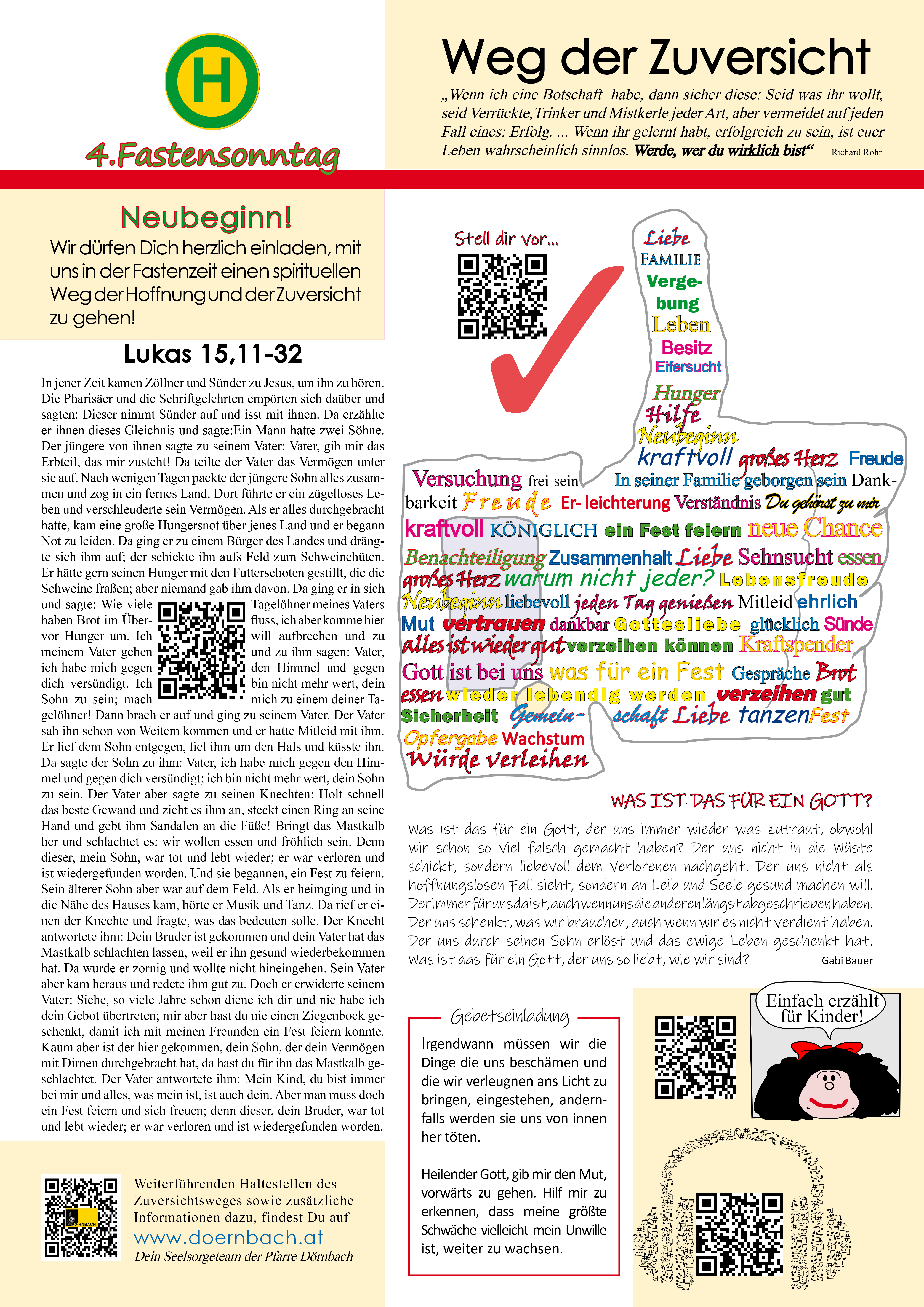 Zuversichtsweg Dörnbach