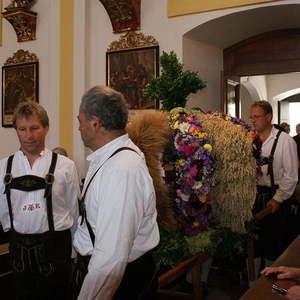 Erntedankfest mit Pfarrfoto