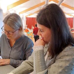 Nachdenkliche Gesichter ...