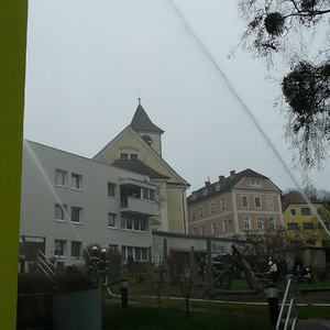 Feuerwehrübung im Kindergarten