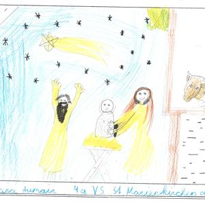 Tamara Aumair, Volksschule St. Marienkirchen an der Polsenz, Klasse 4a