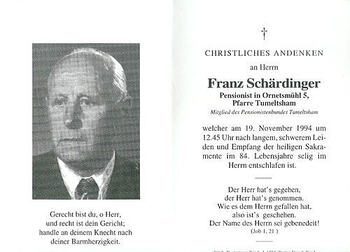 Franz Schärdinger