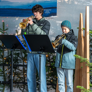 Advent am Dom mit Bläsern aus der Pfarre Kirchdorf an der Krems