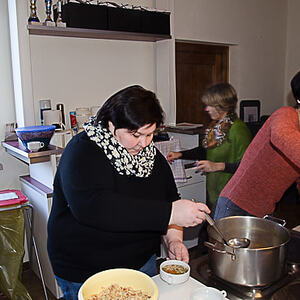 Fastensuppe 2018 im Pfarrsaal