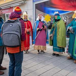 Sternsinger unterwegs in Kirchdorf/Krems