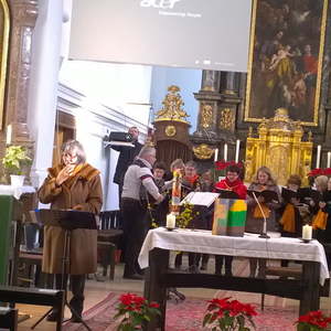 Familienmesse am Faschingsonntag mit den Erstkommunionkindern