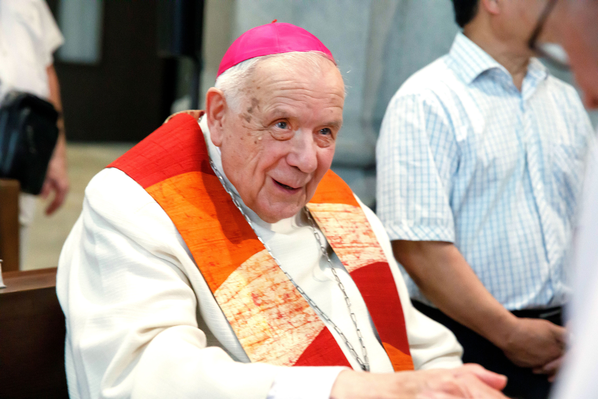 Bischof em. Maximilian Aichern feiert sein 65-j?hriges Priesterjubil?um.