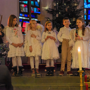 Kindermette in der Pfarre Kirchdorf an der Krems. Gestalltung Jungschar-Team Kirchdorf