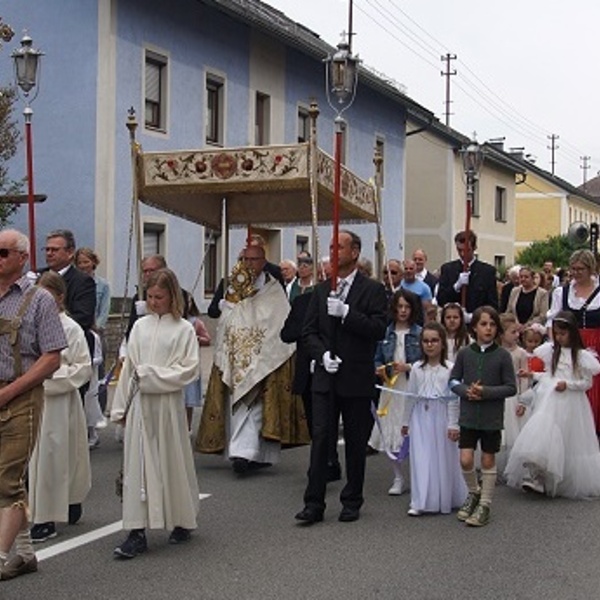 Fronleichnamsprozession 2023